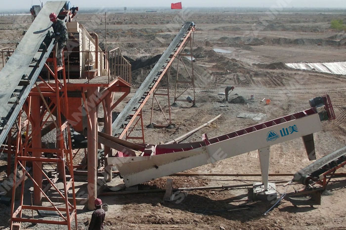 XL系列螺旋洗砂机、XLW系列洗石机