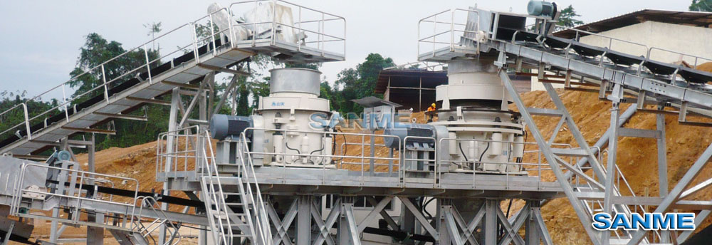 pp电子SMH液压圆锥破碎机