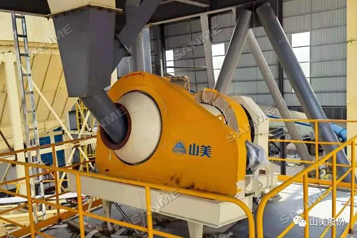 项目｜上海pp电子股份广州楼站式建筑垃圾制备机制砂项目正式投产