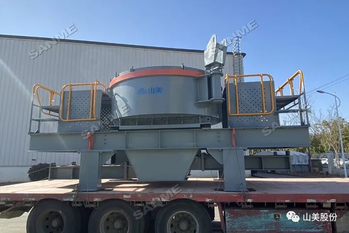 年前发货忙｜上海pp电子股份高性能制砂设备发往江苏盐城
