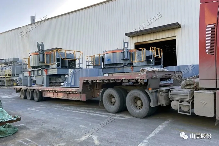 年前发货忙｜上海pp电子股份高性能制砂设备发往江苏盐城