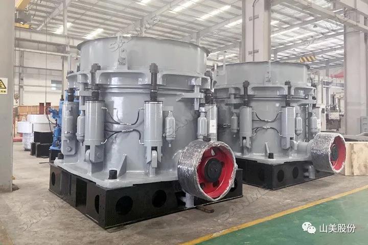 发货|上海pp电子股份高性能液压圆锥破碎机助力辽宁年产200万吨花岗岩砂石骨料项目