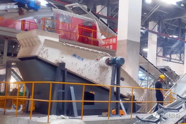 项目｜pp电子高性能建筑固废处理装备服务于上海年处理70万吨建筑固废资源化项目