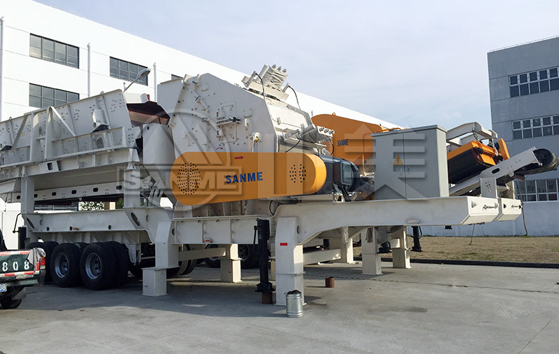 破碎鹅卵石为什么选择用移动破碎机？