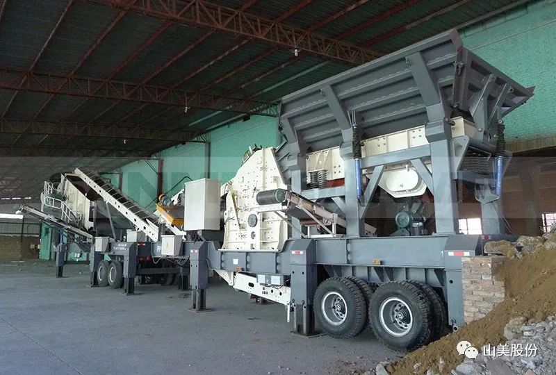 上海pp电子股份轮胎移动式破碎筛分装备助力东非骨料项目