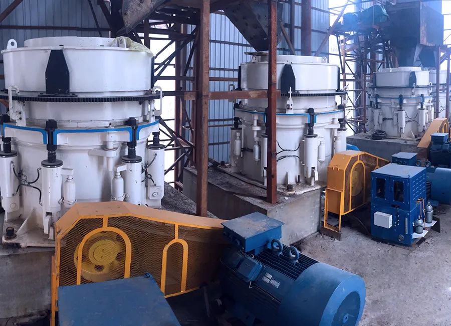 SMS系列多缸液压圆锥破碎机，精品骨料生产线的理想选择