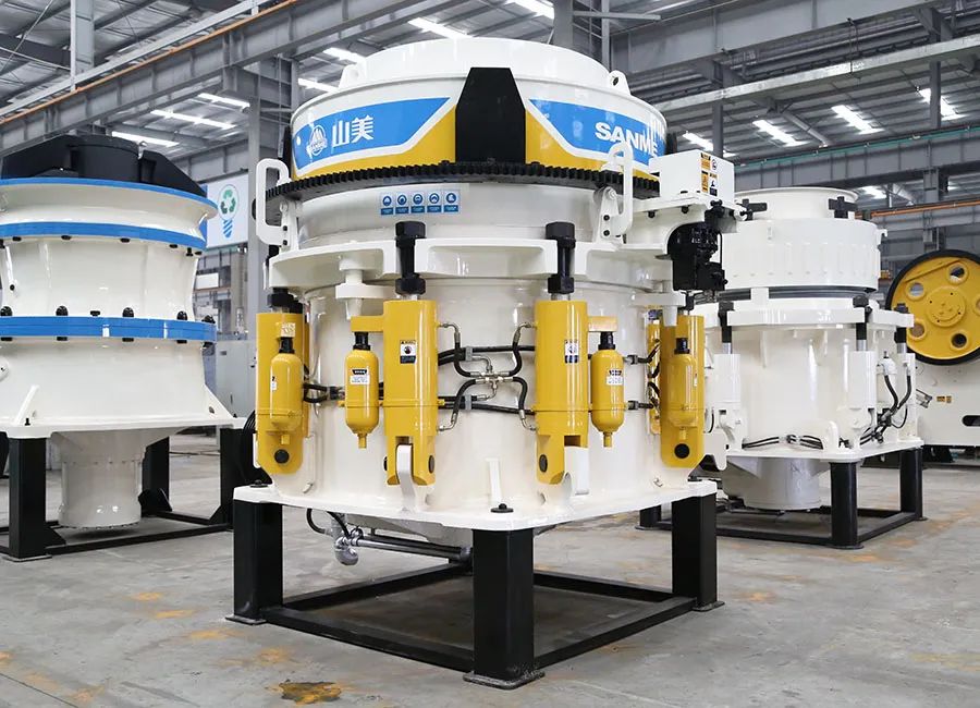 SMS系列多缸液压圆锥破碎机，精品骨料生产线的理想选择