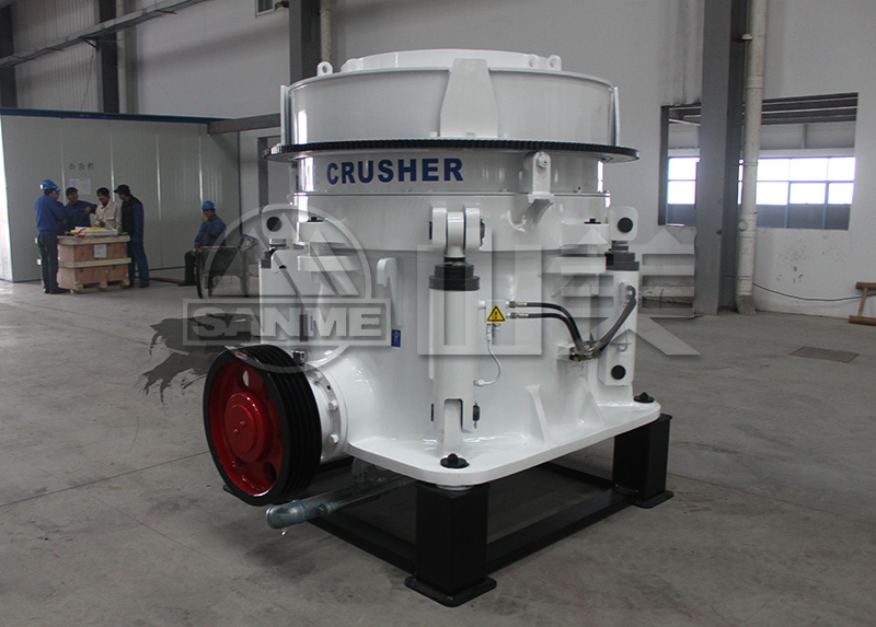 石料厂中圆锥破碎机如何获得更好的产品粒型？