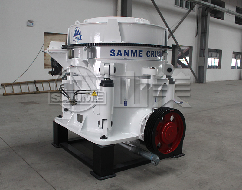 石料厂中圆锥破碎机如何获得更好的产品粒型？