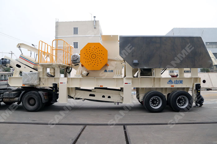 一台移动式破碎机可以实现建筑垃圾的“变废为宝”，多方共赢。