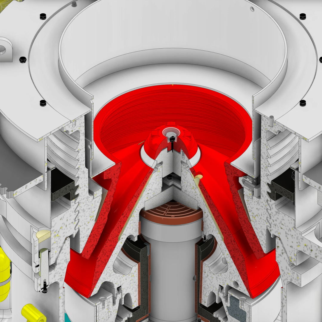 硬岩克星｜pp电子欧星系列E-SMS圆锥破碎机无惧硬岩挑战